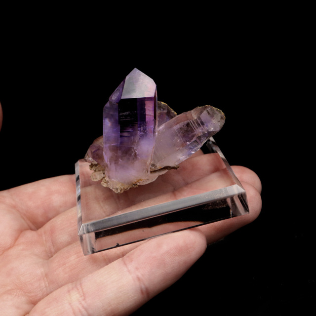 ベラクルス アメジスト ポイント クラスター 56g メキシコ産 結晶石 1