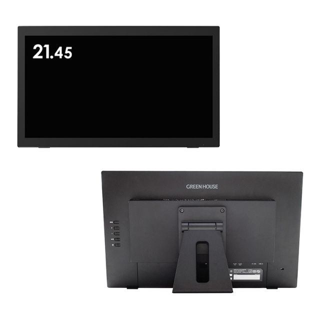 21.5型タッチパネルLED液晶ディスプレイ 10ポイント マルチタッチ対応