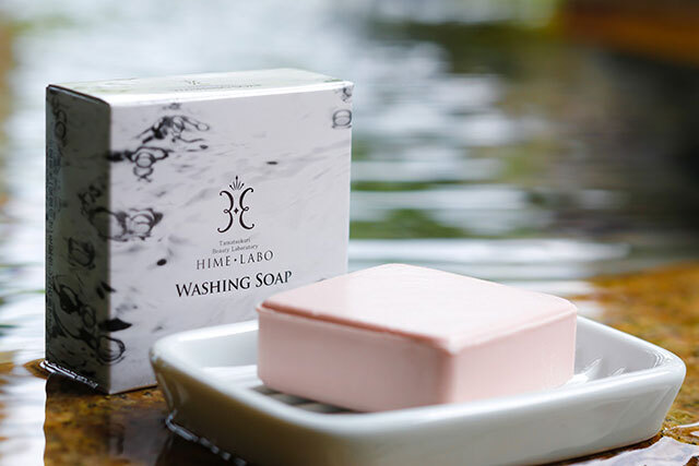 玉造温泉水配合】姫ラボ石鹸（洗顔石鹸）