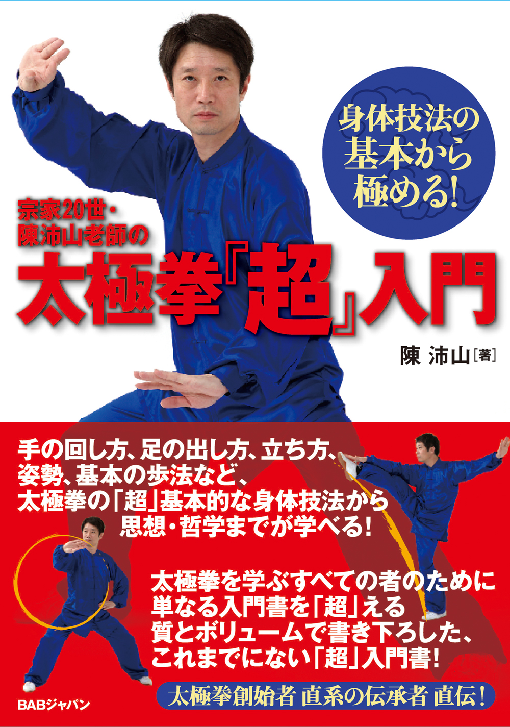 DVD 宗家20世・陳沛山老師の太極拳「超」入門