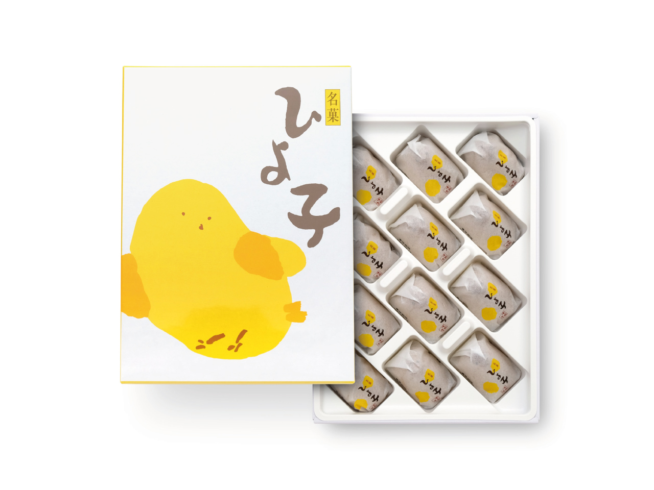ひよこの形のお菓子「ひよ子12個入」～公式ひよ子オンラインショップ