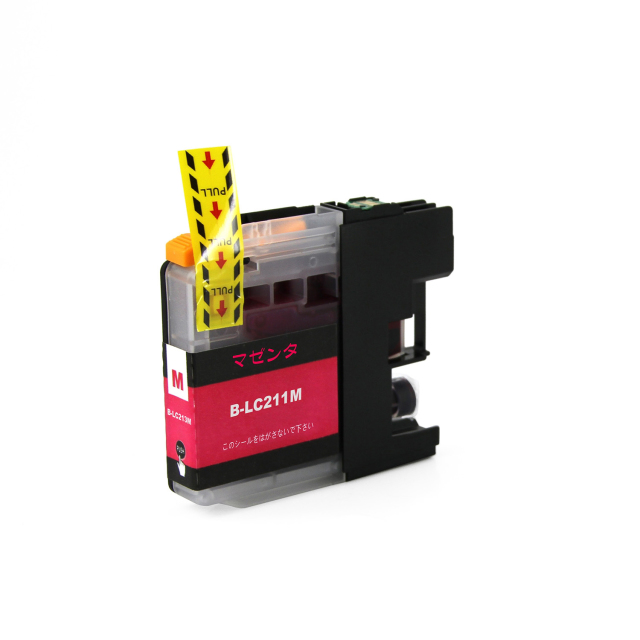 Brother(ブラザー)互換インクカートリッジ LC211M マゼンタ