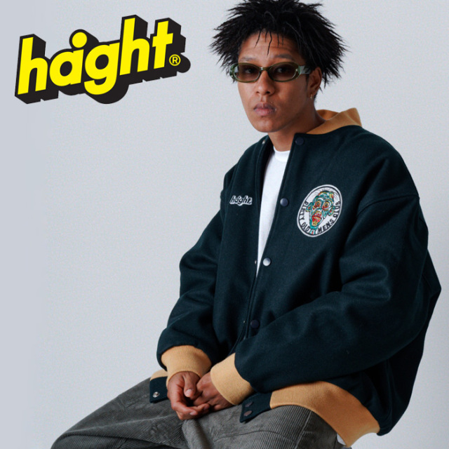HAIGHT (ヘイト) DIRTY OLD STADIUM JACKET