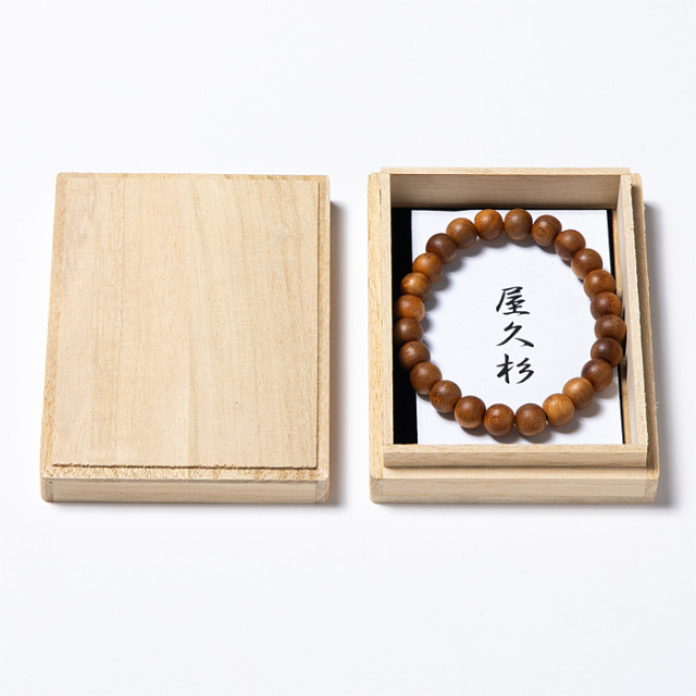 ブレスレット 屋久杉 （鹿児島県産） 8mm 24玉 （アソート） No.37