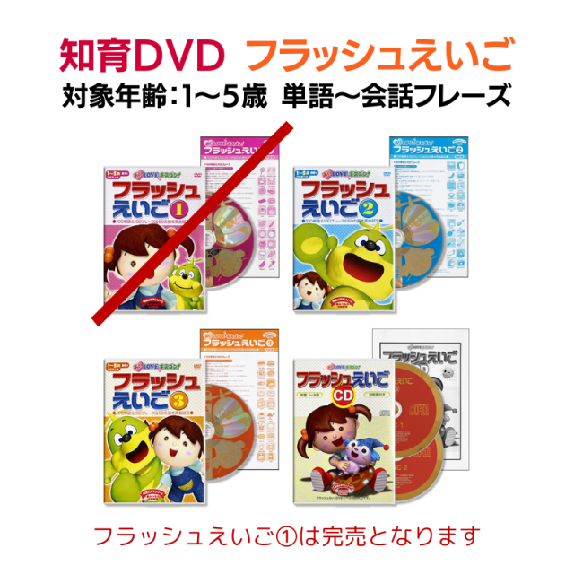 公式】フラッシュえいごDVD2巻＋CD1巻（星みつる式）対訳表付き｜NHK E