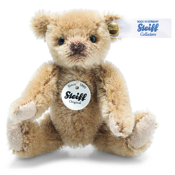ミニテディベア ライトブラウン | ドイツ最高級テディベアのシュタイフ