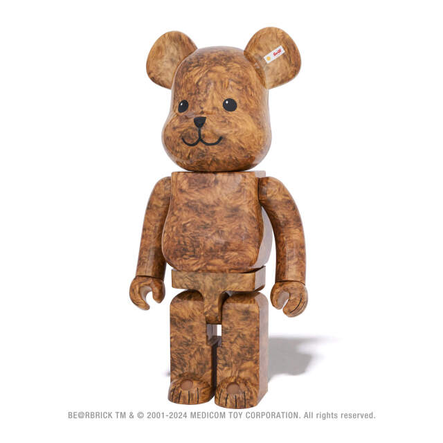 Steiff BE@RBRICK 70PB 1000% | ドイツ最高級テディベアのシュタイフ