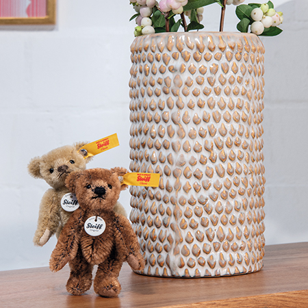 ミニテディベア ブラウン | ドイツ最高級テディベアのシュタイフ日本