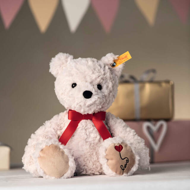 テディベアのジミー（ラブ） | ドイツ最高級テディベアのシュタイフ