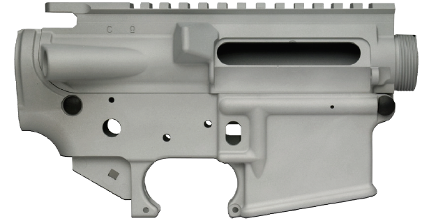 GunsModify アルミアッパー＆ロアレシーバーセット-無刻印/Non-Coating