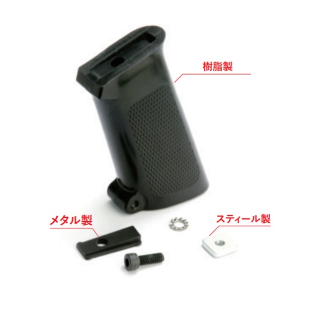 T8 XM177 GANGSTA グリップ 各社M4系フロント用 リアルサイズハンド