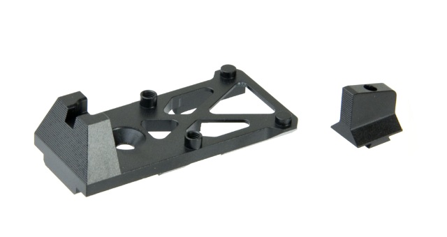 RWA RMR ドットサイトマウントベースセット BK 東京マルイ Hi-Capa 5.1