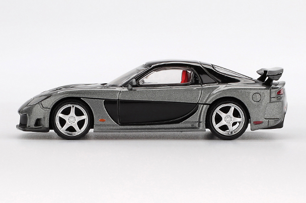 MINI GT 1/64 マツダ RX-7 VeilSide Fortune Grey(左ハンドル