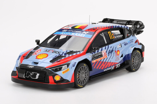 Top Speed 1/18 Hyundai i20 N Rally1 モンテカルロラリー 2024 優勝車