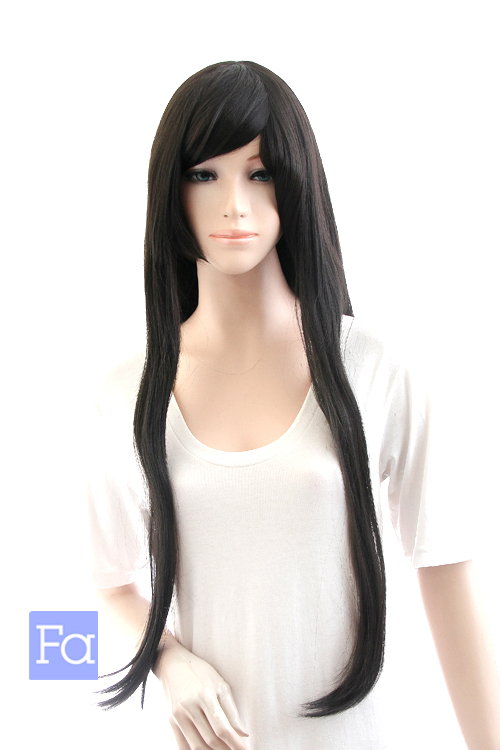 ナチュラルブラック】ロングストレート【ウィッグ】【高品質コスプレ