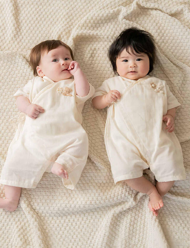 Amorosa mamma 天使の糸 オーガニックコットン ガーゼグレコ 70cm くま