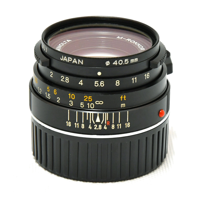 中古】ミノルタ レンズ M-ROKKOR 40mm F2【C】