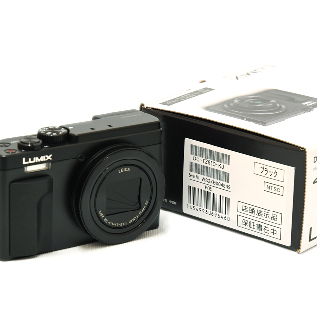 中古】パナソニック コンパクトデジカメ LUMIX DC-TZ95D ブラック【AA