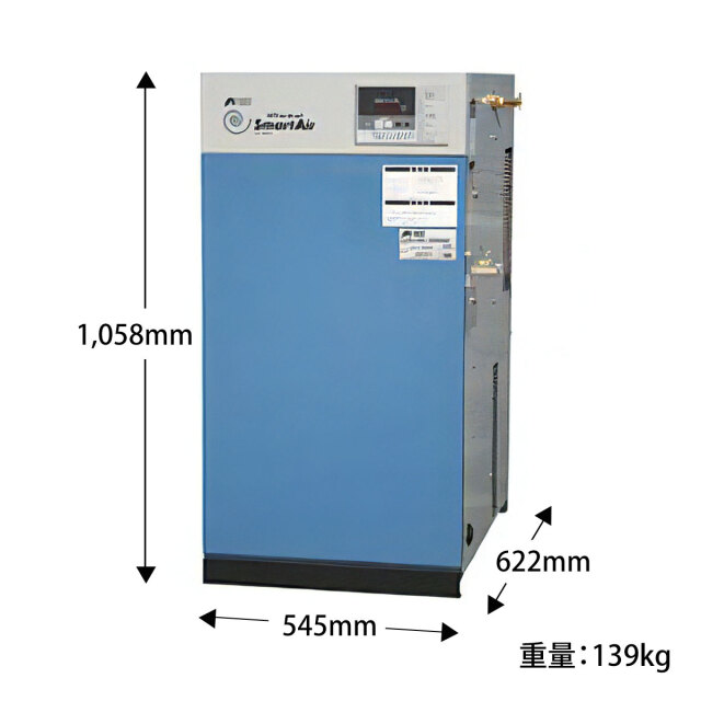 送料無料】SLP-37EF|アネスト岩田・D無・無給油式・静音スクロール
