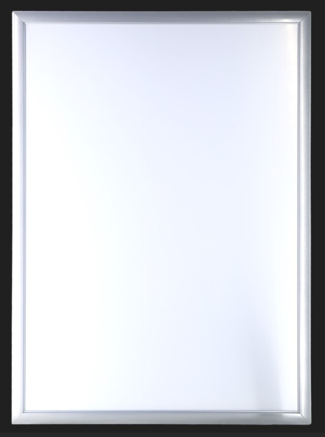 型番：OKH20N-B2】屋内外兼用 非電飾パネル、B2サイズ、シルバー