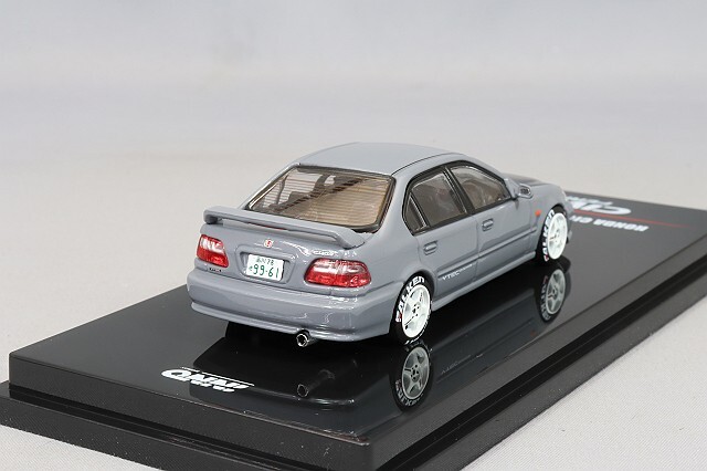 イノモデル 1/64 ホンダ シビック フェリオ Si (EK) セメントグレー