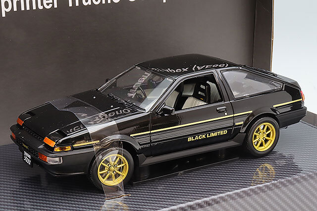 サンスター 1/24 トヨタ スプリンター トレノ GT Apex (AE86) ブラック