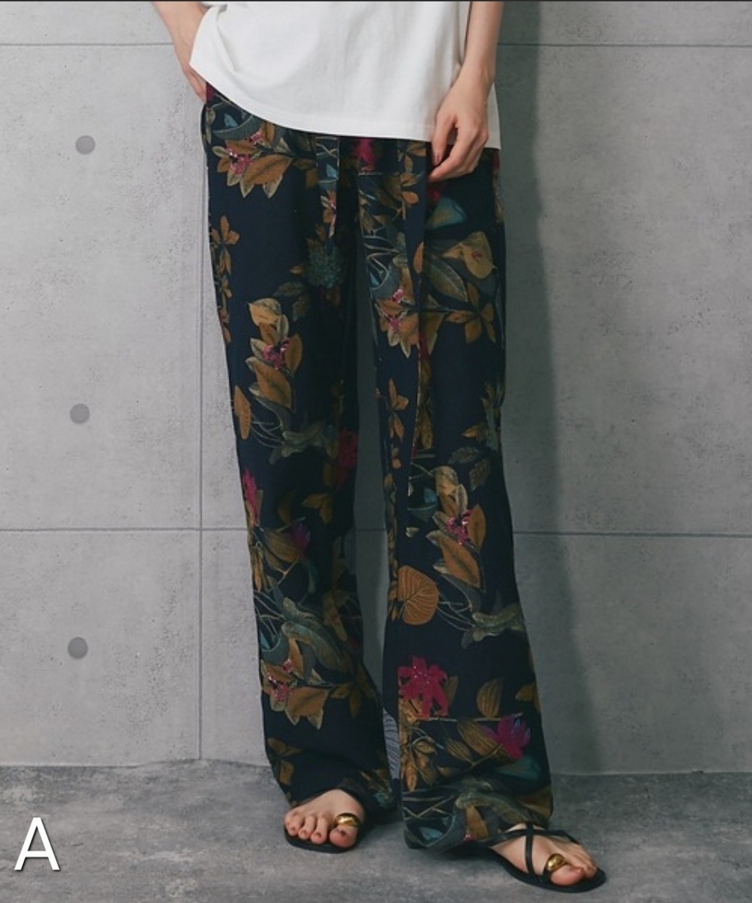 花柄パンツ 【品番: as2-5574】