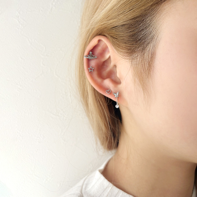 14G 16G ］いつものスタイルもぐっと新鮮な印象土星 キュービック