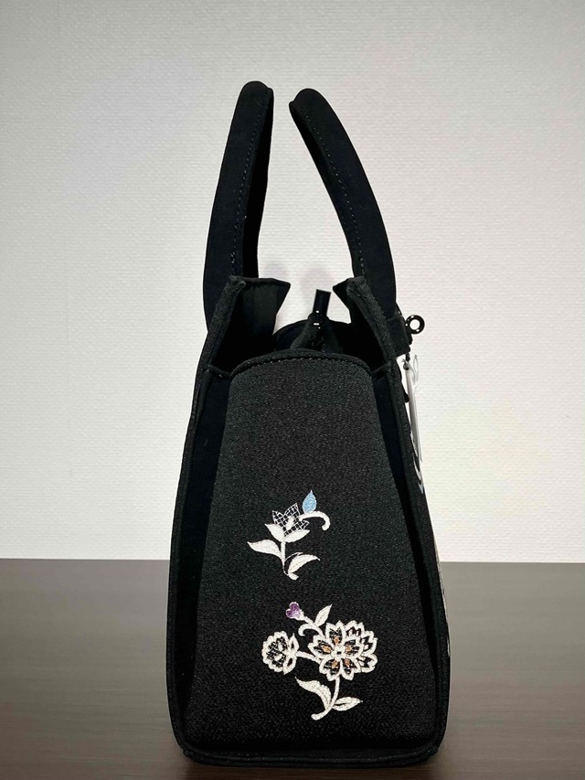 OKAZIMA 岡重 京友禅バッグ BOX 更紗象 ｜着物セレクト専門店スポット