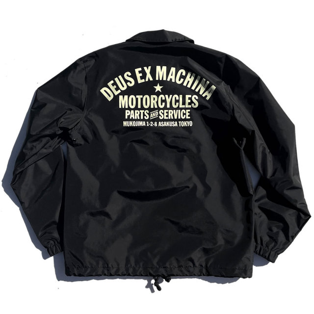 DEUS EX MACHINA ( デウス ) コーチジャケット / TOKYO ADDRESS COACH