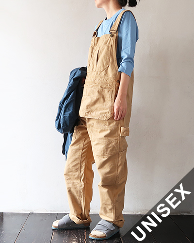 South2 West8 - Overalls - 11.5oz Cotton Canvas - CHESTNUT サウス2
