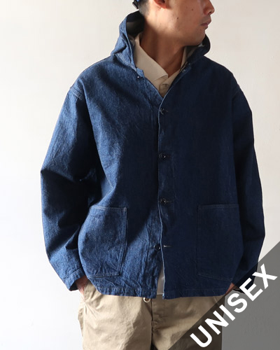 SASSAFRAS - Sprayer Jacket - 13.5oz Denim ササフラス スプレイヤー