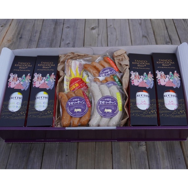 FAUCHON4本と王様ソーセージ5種セット | 丹後王国こだわり市場