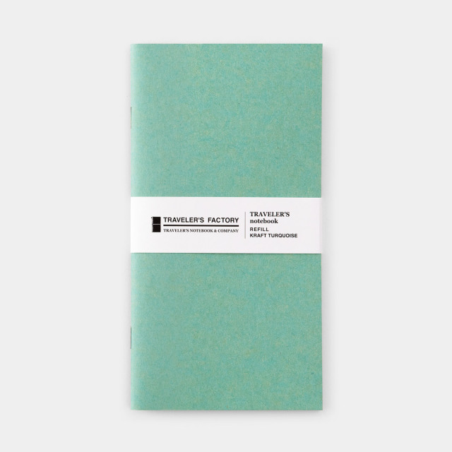 TF トラベラーズノート リフィル クラフト ターコイズ (07100132)