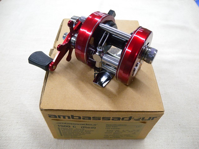 ABU アブ Abu Garcia ambassadeur 1500C（RED) アンバサダー ベイト
