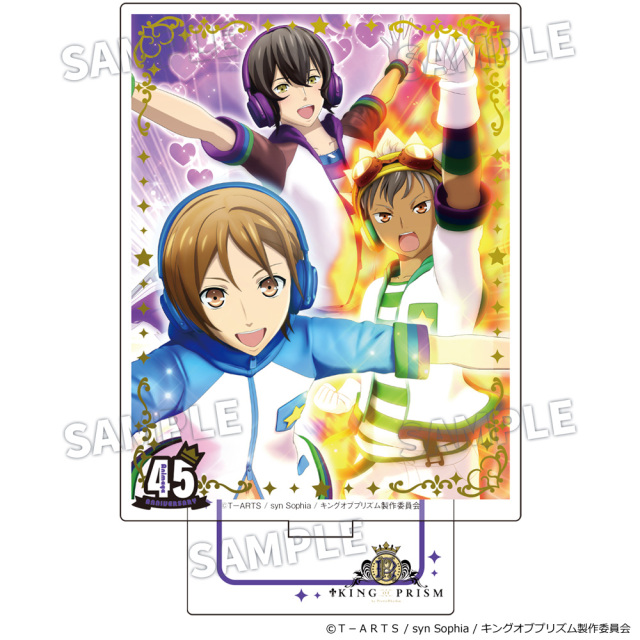 プリティーシリーズ」箔押しアクリルスタンド A 『プリティーリズム