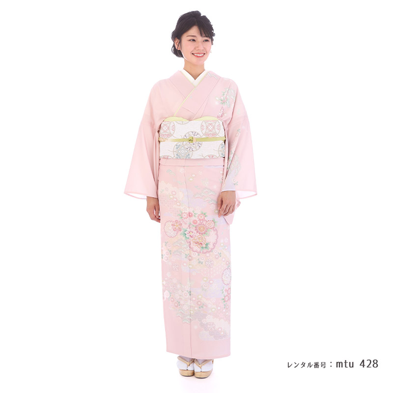 訪問着】 mtu_428｜着物レンタルマイセレクト