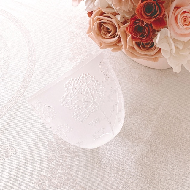 LALIQUE ラリック オンベル キャンドルホルダー