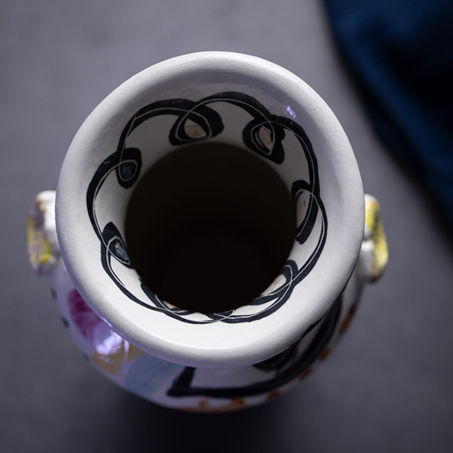 花器 | 目の壷 花入 (BY-393) 作家「吉岡萬理」