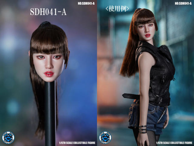 SUPERDUCK】SDH041 A B C D アジア系美人 POPアイドル 1/6スケール