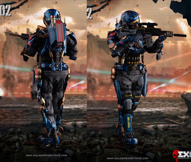 Soldier Story】SS125 1/6 EXO SKELETON ARMOR SUIT TEST-02 エクソ