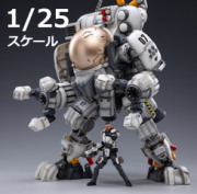JOYTOY】JT2740 1/25 暗源 STEEL BONE 09 FIGHTING MECHA (SILVER