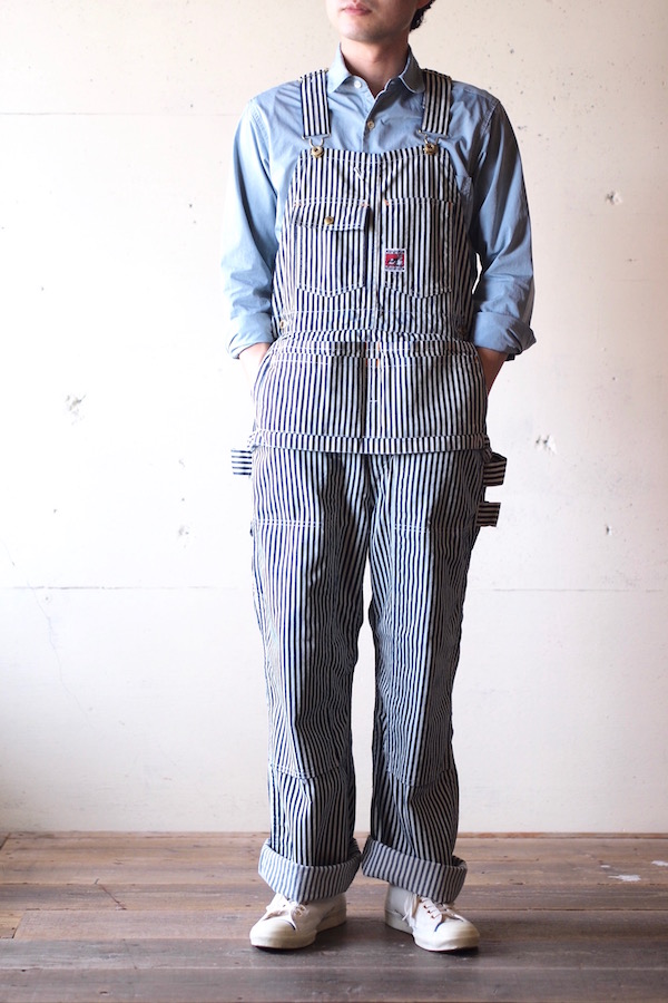 TCB jeans] HANDYMAN PANTS, Hickory / エプロン付きオーバーオール