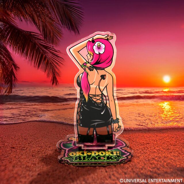 ミニアクリルスタンド】沖ドキ！BLACK-カナちゃん | UNI-MARKET