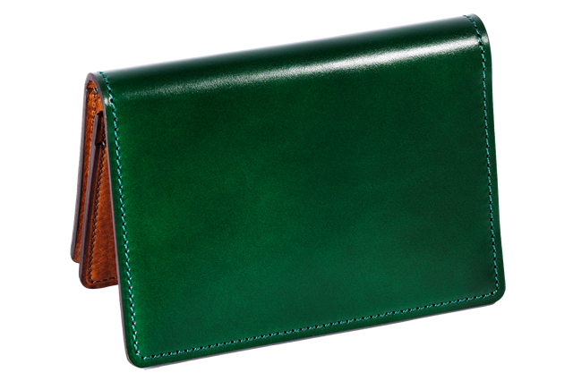 コードバン カードケース（名刺入れ） グリーン