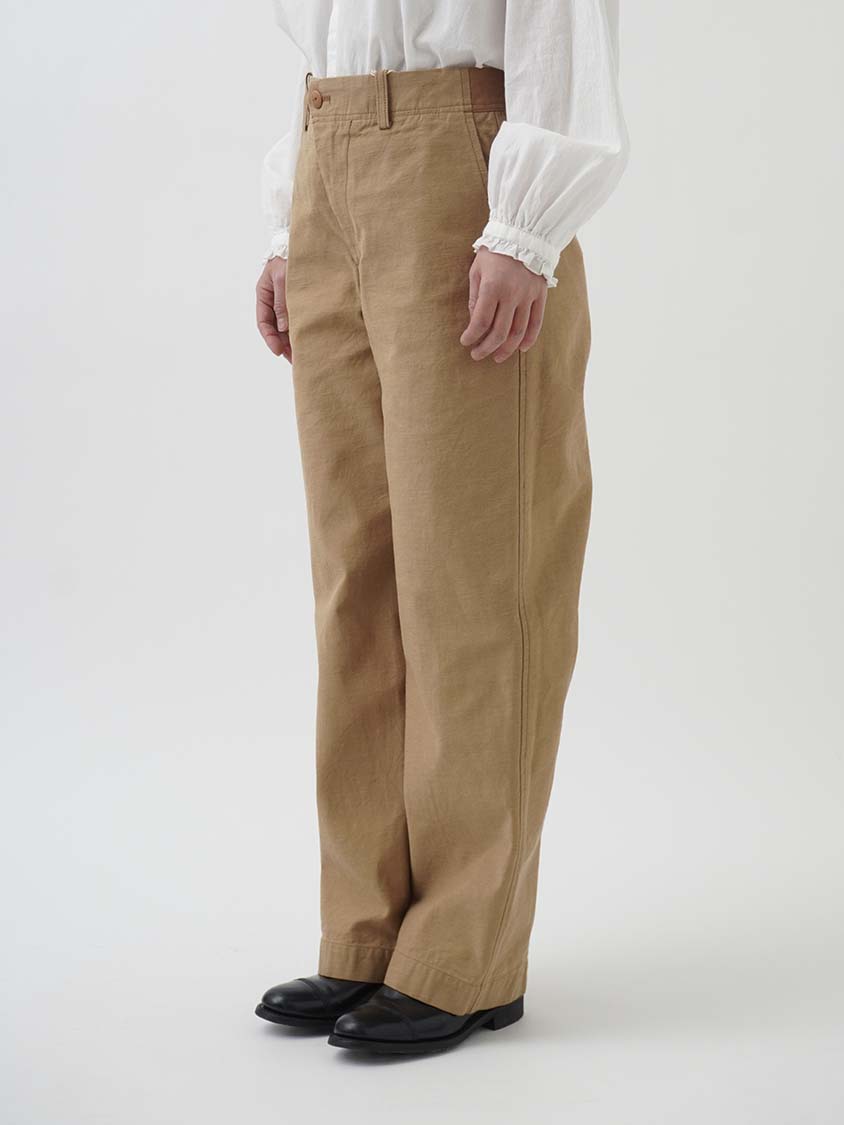 ラフィバックチノストレートパンツ
