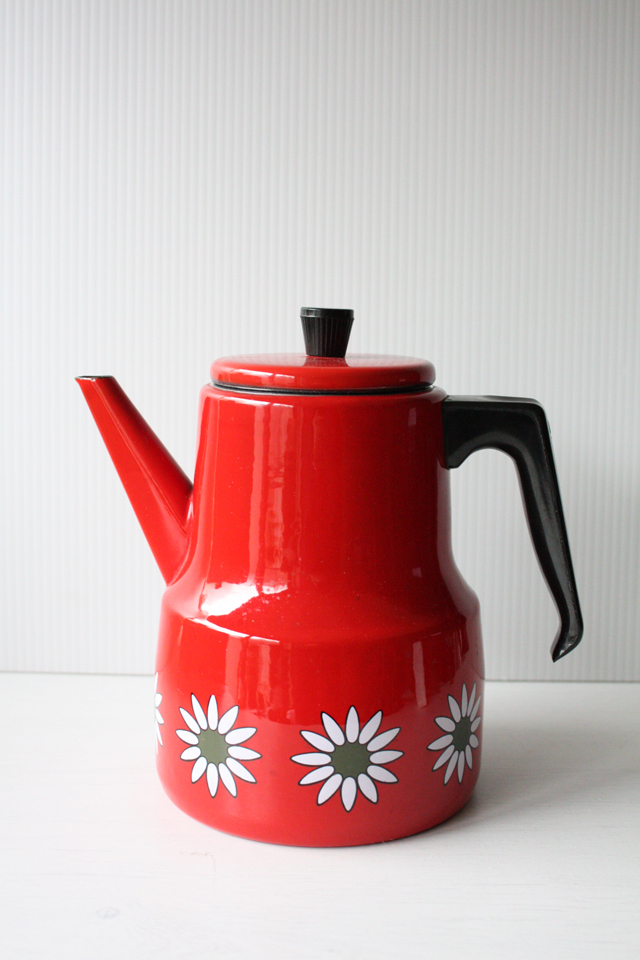 PetaPeta北欧雑貨ショップ＞＞ヴィンテージ＞＞ホーローポット