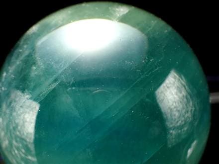 ◇超大人気スフィア!!◇希少色!!濃く鮮やかな青緑色◇知性・平和・寛大