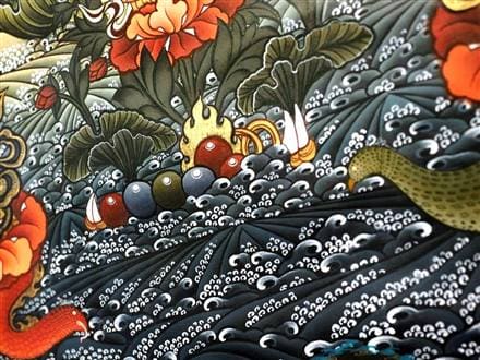 ◇現地より直送！職人による肉筆◇貴重な本物・曼荼羅（マンダラ