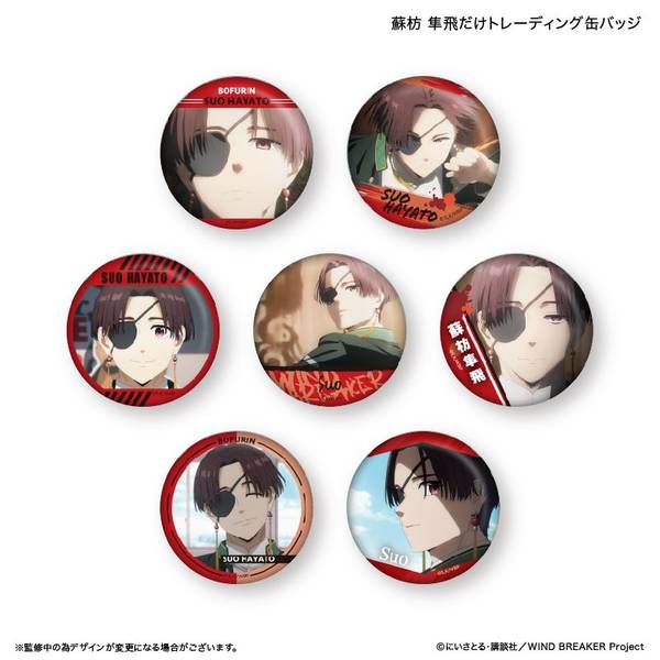 WIND BREAKER だけ缶 蘇枋 隼飛だけトレーディング缶バッジ [全7種] 7